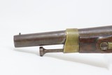 NAPOLEONIC French Arsenal AN XIII .69 CAVALRY Pistol Single Shot 13 Antique Large FLINTLOCK to PERCUSSION MILITARY Pistol - 17 of 17