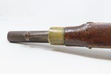 NAPOLEONIC French Arsenal AN XIII .69 CAVALRY Pistol Single Shot 13 Antique Large FLINTLOCK to PERCUSSION MILITARY Pistol - 13 of 17