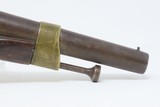 NAPOLEONIC French Arsenal AN XIII .69 CAVALRY Pistol Single Shot 13 Antique Large FLINTLOCK to PERCUSSION MILITARY Pistol - 5 of 17