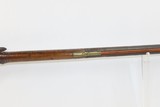 UNION, SNYDER COUNTY PENNSYLVANIA Antique JOE LONG .52 FLINTLOCK LONG RIFLE Silver Star Inlaid with Carved Stock - 9 of 20