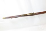 TWIN HEARTS 1840s Henry ELWELL-REMINGTON LONG RIFLE Ilion, New York Antique Pre-Civil War Pennsylvania / Kentucky Plains Rifle - 7 of 19
