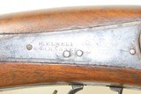 TWIN HEARTS 1840s Henry ELWELL-REMINGTON LONG RIFLE Ilion, New York Antique Pre-Civil War Pennsylvania / Kentucky Plains Rifle - 6 of 19