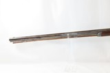 TWIN HEARTS 1840s Henry ELWELL-REMINGTON LONG RIFLE Ilion, New York Antique Pre-Civil War Pennsylvania / Kentucky Plains Rifle - 17 of 19