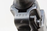 German LUGER P.08 Pistol 1914 Great War WWII C&R - 14 of 22