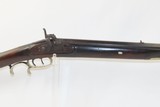 Antique J. SITES LONG RIFLE .34 ARROW ROCK, MISSOURI SANTA FE TRAIL WESTWARD EXPANSION Mid-1800s HALF STOCK - 4 of 20