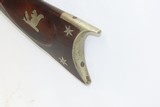 Antique J. SITES LONG RIFLE .34 ARROW ROCK, MISSOURI SANTA FE TRAIL WESTWARD EXPANSION Mid-1800s HALF STOCK - 20 of 20