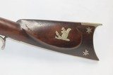 Antique J. SITES LONG RIFLE .34 ARROW ROCK, MISSOURI SANTA FE TRAIL WESTWARD EXPANSION Mid-1800s HALF STOCK - 16 of 20