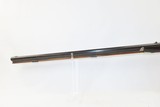 Antique J. SITES LONG RIFLE .34 ARROW ROCK, MISSOURI SANTA FE TRAIL WESTWARD EXPANSION Mid-1800s HALF STOCK - 18 of 20