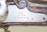 Antique CIVIL WAR U.S. M1861 Rifle-Musket BAYONET Lamson, Goodnow and Yale Circa 1863 Infantry Weapon for the Union - 6 of 20