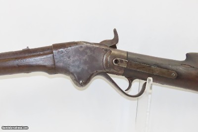 1860 CHRISTOPHER SPENCER CAVALRY CARBINE Civil War Frontier Lincoln Antique Early Lever Action Repeating Rifle Famous for ACW - Image 15 of 18