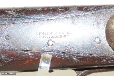 GEN. AMBROSE BURNSIDE M1864 CAVALRY CARBINE Union .54 JWJ CIVIL WAR Antique Issued to State Cavalries MI, IN, NJ, WV, PA, IL! - Image 6 of 21