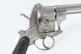 LARGE 10-SHOT 11MM PINFIRE JOSEPH CHAINEUX BREVETE Revolver
c1860s Antique Mid-19th Century HIGH CAPACITY Revolver - 19 of 20