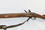British BROWN BESS Flintlock Musket NAPOLEONIC WARS Imperial Colonial Antique TOWER Marked WAR OF 1812 w/ LEATHER SLING - 18 of 21