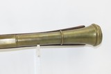 BIG BORED BELGIAN BRASS BARRELED BLUNDERBUSS Coach Gun 19th Century Antique
With MM Company Inscription on the Barrel! - 13 of 20