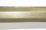 BIG BORED BELGIAN BRASS BARRELED BLUNDERBUSS Coach Gun 19th Century Antique
With MM Company Inscription on the Barrel! - 10 of 20