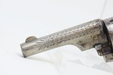 1874 New York ENGRAVED COLT Open Top .22 Pocket PEARL GRIP LETTERED Antique Colt’s Answer to SMITH & WESSON’S No. 1 Revolver - 6 of 18
