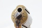 Scarce “MY FRIEND” 7-SHOT .22 KNUCKLE DUSTER Revolver ENGRAVED 1874 Antique NICE 1870s Era BRASS KNUCKLER- PISTOL Combination - 7 of 12