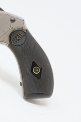 BABY RUSSIAN SMITH & WESSON 38 S&W Single Action Revolver WILD WEST Antique c1876 Nickel Finish 3 1/4” Barrel 5-Shot - 3 of 17