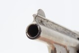 BABY RUSSIAN SMITH & WESSON 38 S&W Single Action Revolver WILD WEST Antique c1876 Nickel Finish 3 1/4” Barrel 5-Shot - 9 of 17