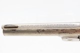 BABY RUSSIAN SMITH & WESSON 38 S&W Single Action Revolver WILD WEST Antique c1876 Nickel Finish 3 1/4” Barrel 5-Shot - 8 of 17