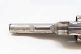 BABY RUSSIAN SMITH & WESSON 38 S&W Single Action Revolver WILD WEST Antique c1876 Nickel Finish 3 1/4” Barrel 5-Shot - 13 of 17