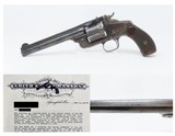 c1896 Lettered JAPAN SHIPPED SMITH & WESSON No. 3 .44 RUSSIAN Antique RUSSO-JAPANESE WAR SIDEARM! - 1 of 19