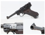 VoPo 1937 GERMAN MILITARY LUGER P.08 Pistol DWM 9mm WORLD WAR II Berlin C&R SOVIET EAST GERMAN VOLKSPOLIZEI SIDEARM - 1 of 22