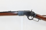 1884 Antique WINCHESTER 1873 .22 Short Rifle Octagonal Barrel Crescent Butt SCARCE! Less Than 20K Made, 1st US .22 REPEATING RIFLE - 8 of 25