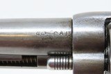 Colt SINGLE ACTION ARMY Black Powder .44 RUSSIAN WILD WEST Revolver Antique 1874 Manufactured SAA; U.S. Marked - 7 of 20
