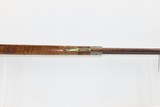 CHAMBERSBURG SCHOOL PENNSYLVANIA LONG RIFLE ABRAHAM SCHWEITZER .50
Antique Franklin County, PA Striped Maple Stock Silver Eagle - 11 of 22