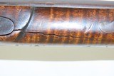 CHAMBERSBURG SCHOOL PENNSYLVANIA LONG RIFLE ABRAHAM SCHWEITZER .50
Antique Franklin County, PA Striped Maple Stock Silver Eagle - 8 of 22