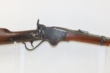 c1863 mfr Model 1860 SPENCER CAVALRY CARBINE .52 CIVIL WAR FRONTIER Antique Early Military Repeater - 4 of 18