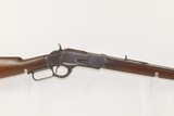 1891 Antique WINCHESTER 1873 .32-20 WCF Lever Action Rifle Octagonal Barrel ICONIC Repeating Rifle .32 Winchester Center Fire - 18 of 21