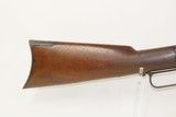 1891 Antique WINCHESTER 1873 .32-20 WCF Lever Action Rifle Octagonal Barrel ICONIC Repeating Rifle .32 Winchester Center Fire - 17 of 21