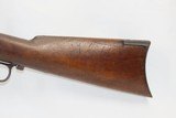 1891 Antique WINCHESTER 1873 .32-20 WCF Lever Action Rifle Octagonal Barrel ICONIC Repeating Rifle .32 Winchester Center Fire - 3 of 21