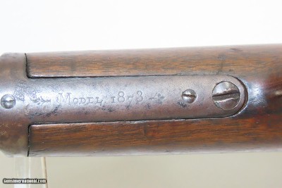 1891 Antique WINCHESTER 1873 .32-20 WCF Lever Action Rifle Octagonal Barrel ICONIC Repeating Rifle .32 Winchester Center Fire - Image 12 of 21