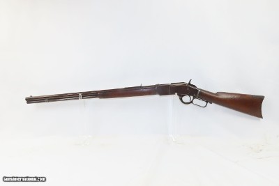 1891 Antique WINCHESTER 1873 .32-20 WCF Lever Action Rifle Octagonal Barrel ICONIC Repeating Rifle .32 Winchester Center Fire - Image 2 of 21