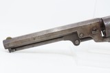 CIVIL WAR Era MANHATTAN FIRE ARMS CO. Series III Percussion “NAVY” Revolver With Multi-Panel ENGRAVED CYLINDER SCENE - 5 of 19