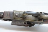 CIVIL WAR Era MANHATTAN FIRE ARMS CO. Series III Percussion “NAVY” Revolver With Multi-Panel ENGRAVED CYLINDER SCENE - 14 of 19
