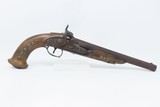 Antique NORTH WEST COMPANY Marked .65 Percussion INDIAN TRADE Style Pistol
Early 1800s Style Pistol Used for TRADE w/ NATIVES - 2 of 17