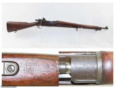 WORLD WAR II US Remington M1903A3 BOLT ACTION Rifle .30-06 Springfield
C&R Made in 1942 with Smith Corona “11 43” Barrel