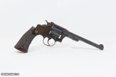SAN FRANCISCO TRUE BEKEART Smith & Wesson .22/32 Hand Ejector RevolverC&R 1st CLASS – One of the 292 SHIPPED TO BEKEART in CA - Image 15 of 18