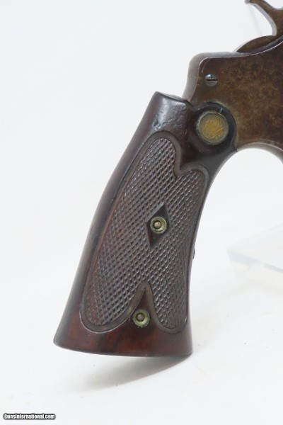 SAN FRANCISCO TRUE BEKEART Smith & Wesson .22/32 Hand Ejector RevolverC&R 1st CLASS – One of the 292 SHIPPED TO BEKEART in CA - Image 16 of 18