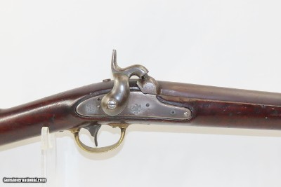 1853 Antique U.S. SPRINGFIELD M1847 Cavalry Musketoon ARTILLERY ALTERATION1 of 630 With This Alteration Performed – G. MOLLER - Image 4 of 19