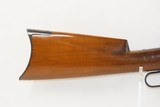 c1889 WINCHESTER M1886 Lever Action Rifle .38-56 FRONTIER WILD WEST Antique Octagonal Barrel, Crescent Butt Plate - 16 of 20