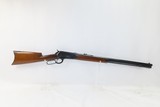 c1889 WINCHESTER M1886 Lever Action Rifle .38-56 FRONTIER WILD WEST Antique Octagonal Barrel, Crescent Butt Plate - 15 of 20