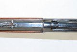 c1889 WINCHESTER M1886 Lever Action Rifle .38-56 FRONTIER WILD WEST Antique Octagonal Barrel, Crescent Butt Plate - 10 of 20