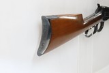 c1889 WINCHESTER M1886 Lever Action Rifle .38-56 FRONTIER WILD WEST Antique Octagonal Barrel, Crescent Butt Plate - 19 of 20