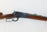 c1889 WINCHESTER M1886 Lever Action Rifle .38-56 FRONTIER WILD WEST Antique Octagonal Barrel, Crescent Butt Plate - 17 of 20
