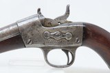 Rare NAVY HOLSTER U.S. REMINGTON 1867 NAVY Rolling Block .50 Pistol Antique ORD DEPT NY 1869 Leather Holster - 6 of 20